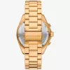 Übergroße maritime goldfarbene Uhr Übergroße maritime goldfarbene Uhr