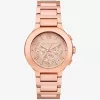 Übergroße roségoldfarbene Gramercy-Uhr Übergroße roségoldfarbene Gramercy-Uhr
