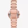 Übergroße roségoldfarbene Gramercy-Uhr Übergroße roségoldfarbene Gramercy-Uhr