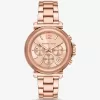 Übergroße roségoldfarbene Maren-Uhr Übergroße roségoldfarbene Maren-Uhr