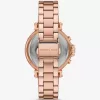 Übergroße roségoldfarbene Maren-Uhr Übergroße roségoldfarbene Maren-Uhr
