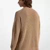 Übergroßer Baumwoll-Cardigan Übergroßer Baumwoll-Cardigan
