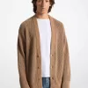 Übergroßer Baumwoll-Cardigan Übergroßer Baumwoll-Cardigan