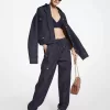 Übergroßer Denim-Anorak Übergroßer Denim-Anorak