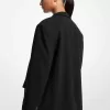 Übergroßer Krepp-Blazer Übergroßer Krepp-Blazer