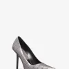 Winona-Pumps aus Leder mit Krokodilprägung Winona-Pumps aus Leder mit Krokodilprägung