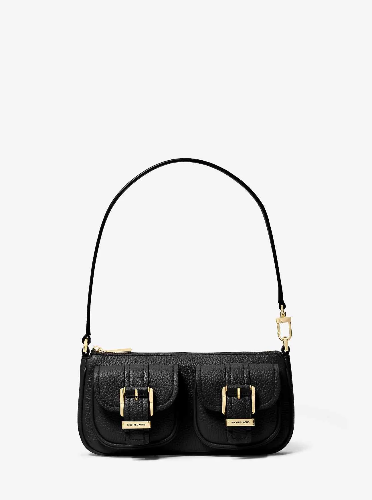 Zoe Kleine Pochette aus gekrispeltem Leder