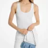 Zoe Kleine Pochette aus gekrispeltem Leder