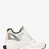 Zuma Color-Block-Sneaker aus geknistertem Leder und Mesh Zuma Color-Block-Sneaker aus geknistertem Leder und Mesh