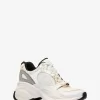 Zuma Color-Block-Sneaker aus geknistertem Leder und Mesh Zuma Color-Block-Sneaker aus geknistertem Leder und Mesh